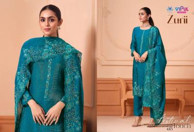 Vipul zurii silk dress material wholesale
